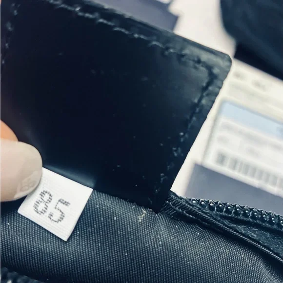 Authentic Prada 3pc Vintage Vela Pouch Set w Cards and Dustbag - Picture 4 of 15